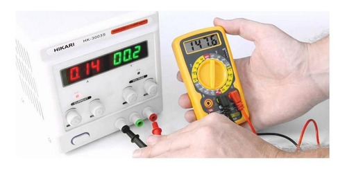 Imagem 2 de 4 de Multímetro Profissional Cat 600v Digital Hm-1000 Display Lcd