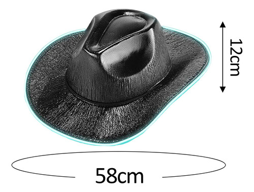 Sombrero De Sombrero De Vaquero Occidental Para Fiesta