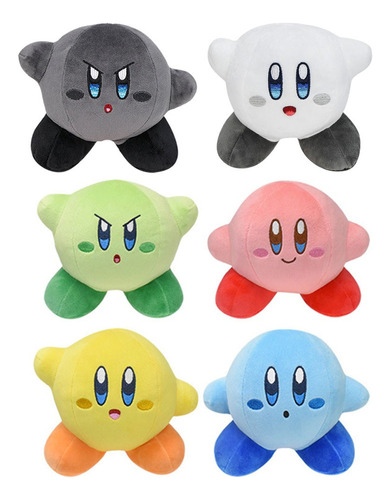 6pcs Kirby Peluche Muñeca Juguete Cumpleaño Regalo 15cm