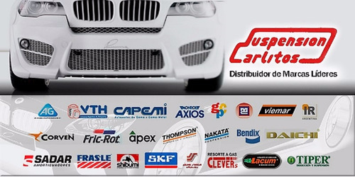 Imagen 5 de 6 de Kit 2 Espirales Traseros Chevrolet Aveo 08/- Trabajo Pesado