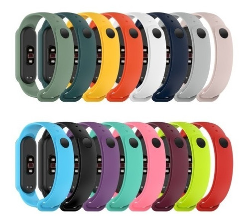  Correa Para Xiaomi Smart Band 7 Paquete De 6pz + 5 Micas