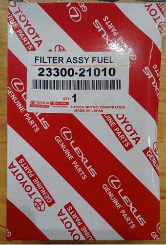 Filtro De Gasolina Corolla 03-08 Original Toyota