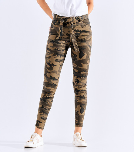 Pantalon Camuflado Para Mujer Derek