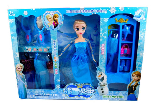 Muñeca Elsa Anna Frozen Juguete Niña Barbie