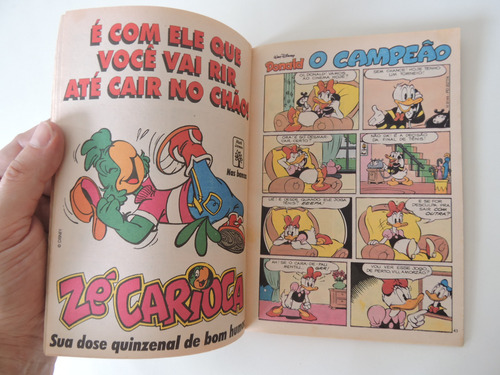 Pato Donald #2077 Com Recorte (Usado)