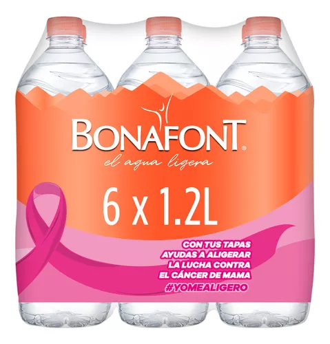 Agua Bonafont natural 2 l