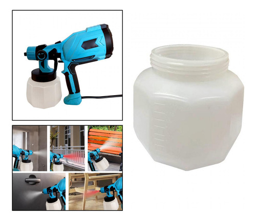 3 Paint Sprayer Container Paint Tank Replacement 1000ml