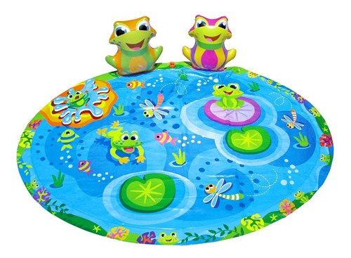 Alfombra De Agua Para Niños/as Froggy