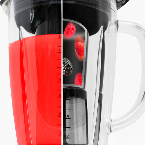 Cecotec Licuadora Power Black Titanium 2500max Plateado