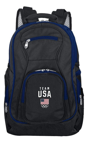 Mochila Para Portátil Denco Team Usa Olympics Colored Trim P