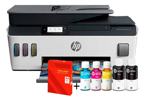 Impresora Hp Smart Tank 533 Multifuncional Wifi Adf Usb 2.0
