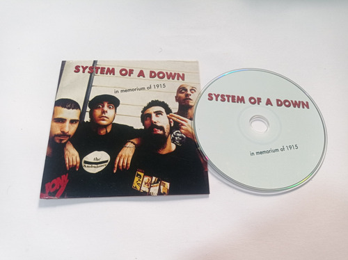System Of A Down In Memorium Of 1915 Cd Raro (Usado)