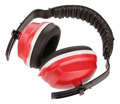 Protector Auditivo Segugoma Mod. Ec4-1963 De Copa Ajustable Rojo