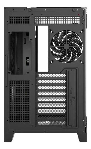 Gabinete Gamer Xyz Tesseract, Vidrio Panorámico 3d, 4x Fans