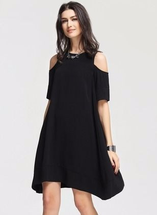 Vestido Casual Corto De Algodon