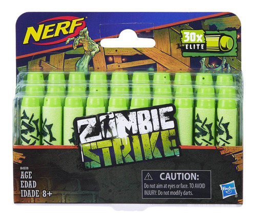 Nerf Zombie Strike Dardos X30 Unidades