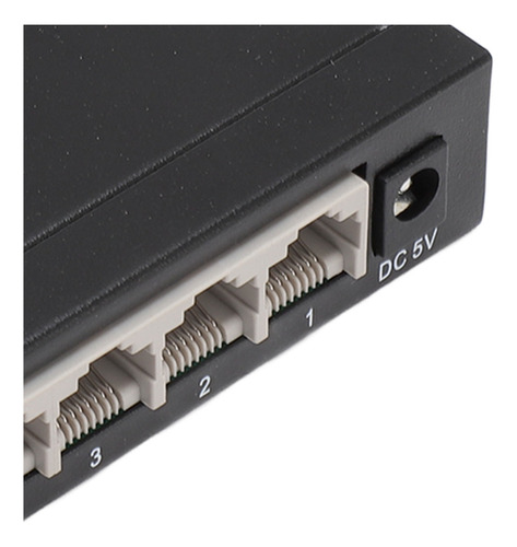 Divisor Gigabit Ethernet De 5 Puertos Plug And Play Silent M
