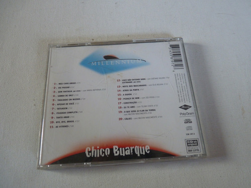 Cd: Chico Buarque - Col. Millennium- 20 Músicas Do Séc. Xx) (Usado)