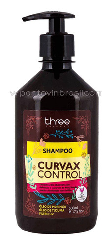 Three Therapy Shampoo Curvax Control Cachos 500 Ml