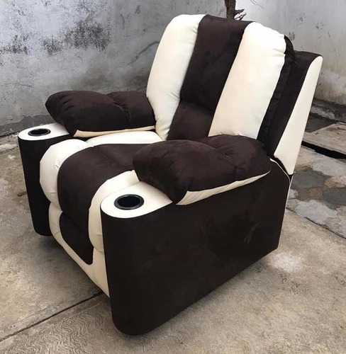 Imagen 6 de 12 de Sillón Reclinable Fijo Salas Sillones Envío Inmediato Sala