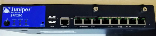Gateway Router Juniper Srx210 8 Fast Ethernet