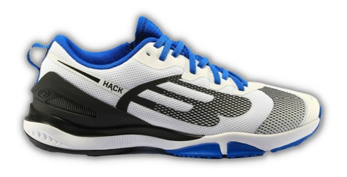 Zapatillas Tenis Padel  Bullpadel Hack Blanco Azul Hombre 