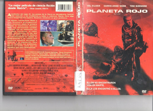 Planeta Rojo (2000) - Dvd Original - Mcbmi