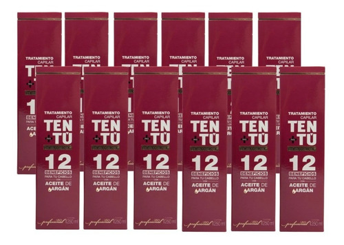 Ten + Tu Tratamiento Capilar Xiomara Paquete Con 12 Piezas
