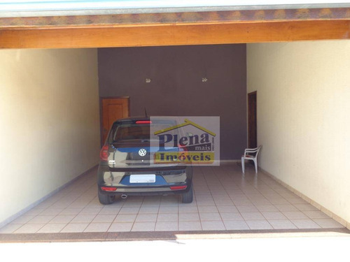 Casa Com 3 Dormitórios À Venda, 159 M² - Parque Residencial Casarão - Sumaré/sp - Ca4032