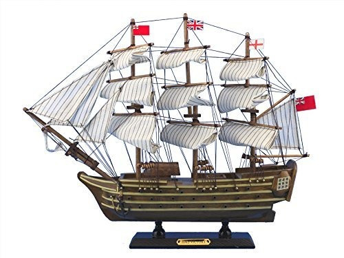 Hms Victory 14  Tall Ship Madera Nautical Decoracion T