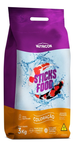 Sticks Food - Coloração - 3kg