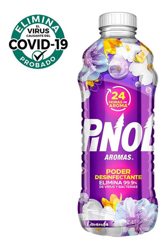 Limpiador Multiusos Líquido Pinol Aromas Lavanda 2l