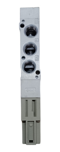 Válvula Solenoide Smc 5 Vias 2 Pos Conex. 1/8, 24vdc 0.7mpa