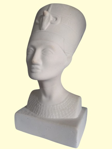 Nefertiti Busto, Figura De Cerámica Para Pintar, Estatua. 