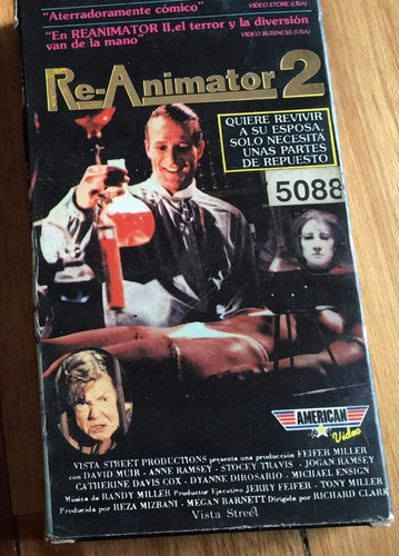 Reanimator 2 Vhs Terror (Usado)