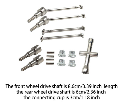 Accesorios Para Ejes De Transmisión Rc Actualización De