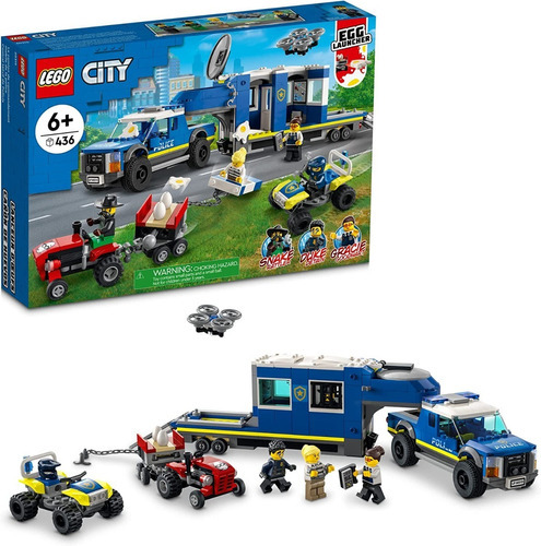  Lego City Central Móvil  Policía 60315 Cantidad  Piezas 436