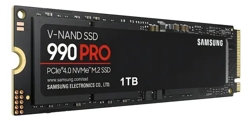 comprar Unidad De Estado Sólido Samsung 990 Pro Pci-e 4.0 Nvme - 1tb Color Negro