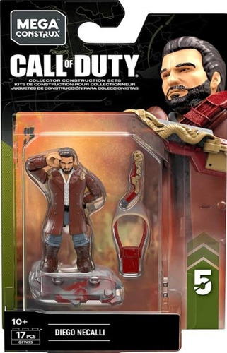 Diego Necalli, Série 5 Call Of Duty Mega Construx Cantidad De Piezas 17