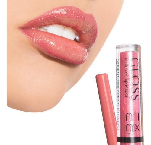 Brillo Gloss Para Labios + Delineador Xulu Cosmeticos