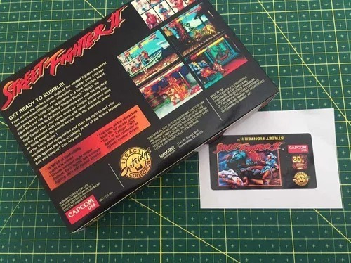 Cx Street Fighter 2 30th Anniversary Legacy Snes (repro)