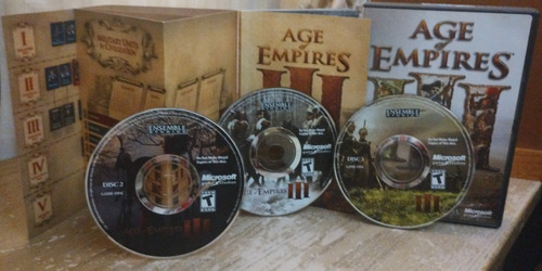 Age Of Empires 3: Contiene 3 Cd-room, Manual Y Reference 