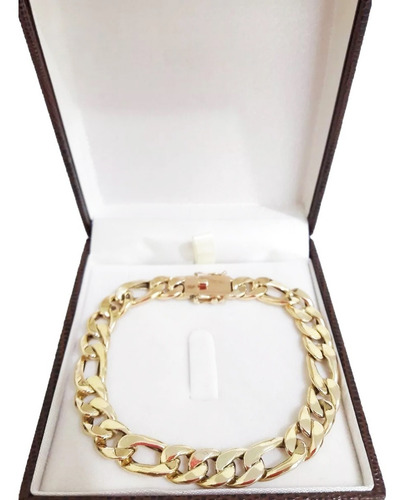 Pulseira Grumet 3x1 15 Gramas 9mm Ouro 18k