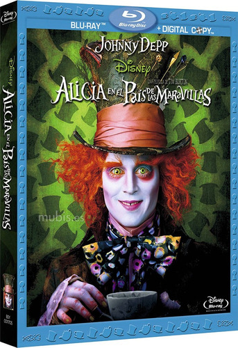 Alicia En El País De Las Maravillas Blu-ray C/slipcover