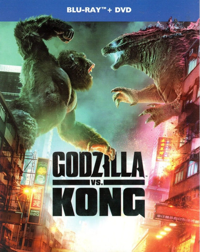 Blu-ray + Dvd Godzilla Vs Kong