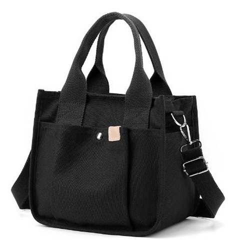 Bolso De Hombro De Lona, Bolso De Mano Para Mujer, Shopper