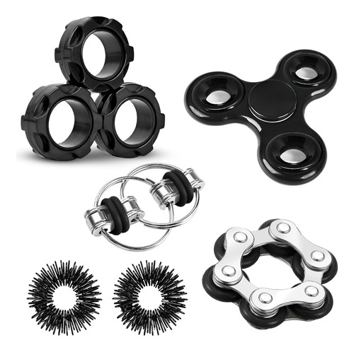 Fidget Toys Adultos Pack 6 Piezas, Edc Fidgeting Game Para N