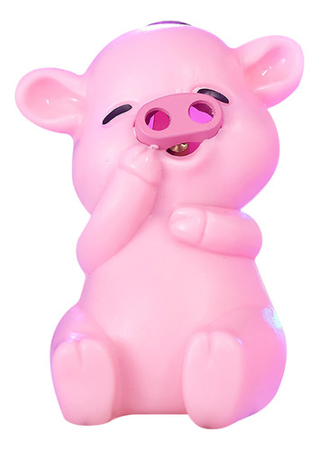 Adorno Pequeño Personality Cute Pig Double Fire, Inflable L