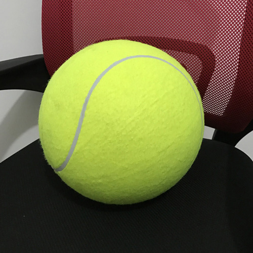 Pelota De Tenis Para Masticar Mascotas, Tamaño Gigante, Infl