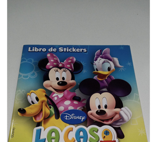 Revista Stickers La Casa De Mickey Mouse Disney